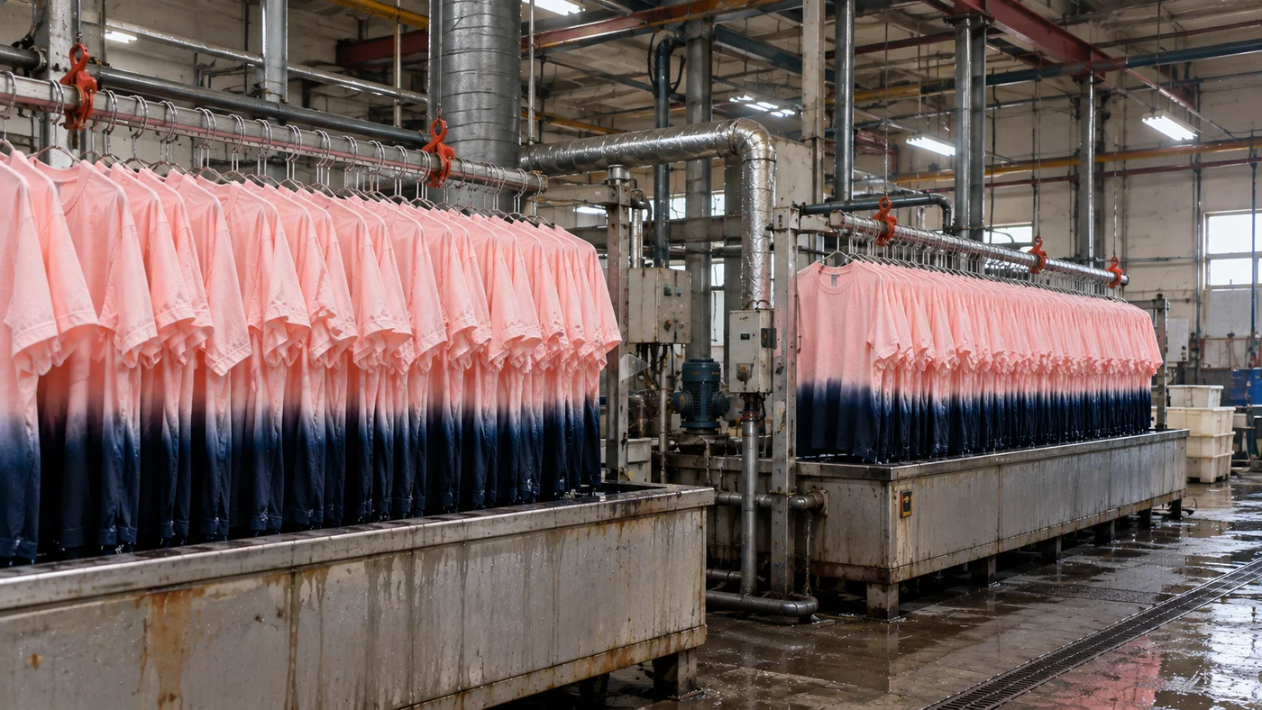 Garment dyeing